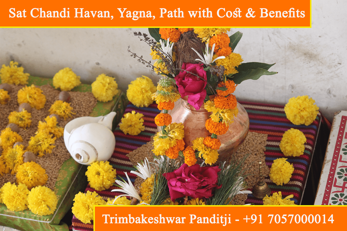 Sat Chandi Havan Yagna Puja, Path With Cost, Mantra and Benefits